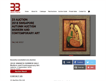 Tablet Screenshot of 33auction.com